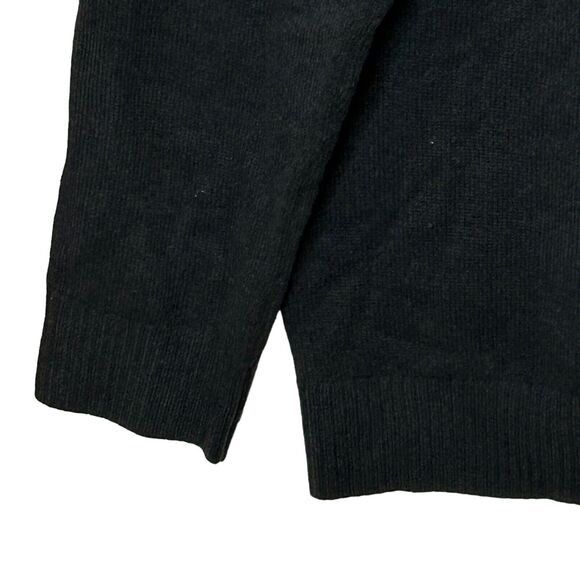 Everlane The Premium Merino Crew Neck Sweater Wool Black Men's XL NWT - Picture 9 of 11